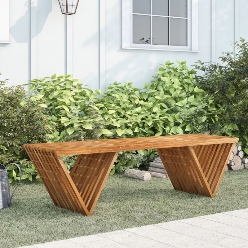 Ossu Teak Picnic Bench In 2020 | Outdoor Garden Bench With Regard To Ossu Iron Picnic Benches (View 10 of 20)