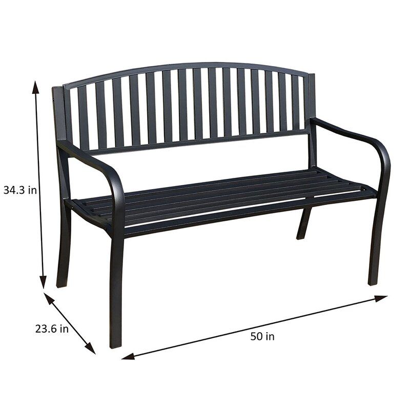 Featured Photo of 2024 Latest Pettit Steel Garden Benches