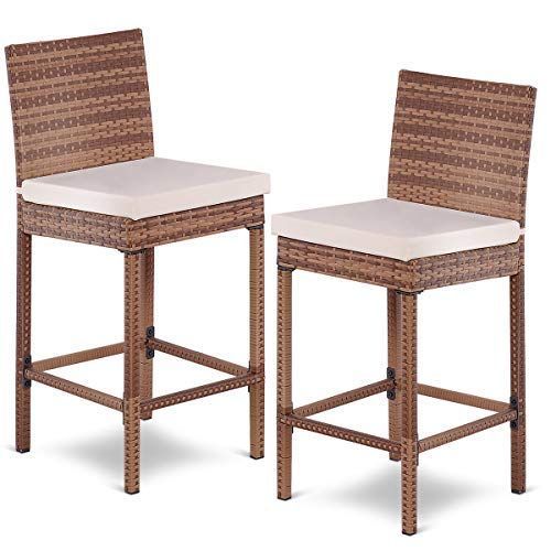 Pindf On Best Outdoor Furniture | Patio Bar Stools For Standwood Metal Garden Stools (Photo 9 of 20)