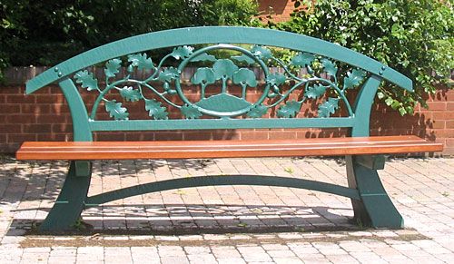 Public Seating And Park Benches Pertaining To Pauls Steel Garden Benches (View 12 of 20)