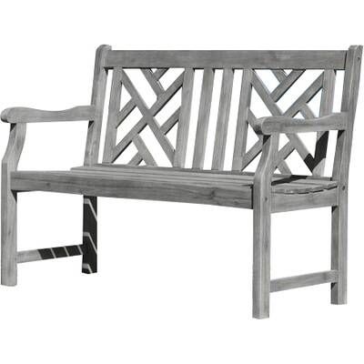 Shelbie 4 Piece Dining Set Pertaining To Shelbie Wooden Garden Benches (Photo 18 of 20)