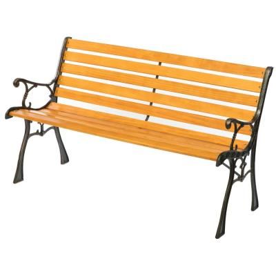 Steel – Outdoor Benches – Patio Chairs – The Home Depot Pertaining To Pettit Steel Garden Benches (View 6 of 20)