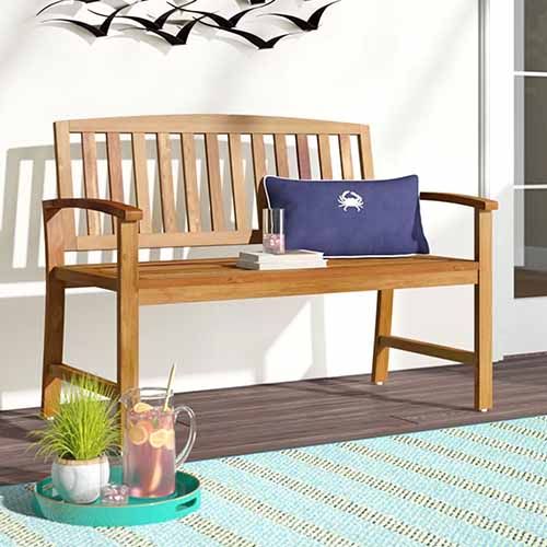 The Best Garden Benches Reviewed In 2020 | Gardener's Path With Leora Wooden Garden Benches (Photo 12 of 20)