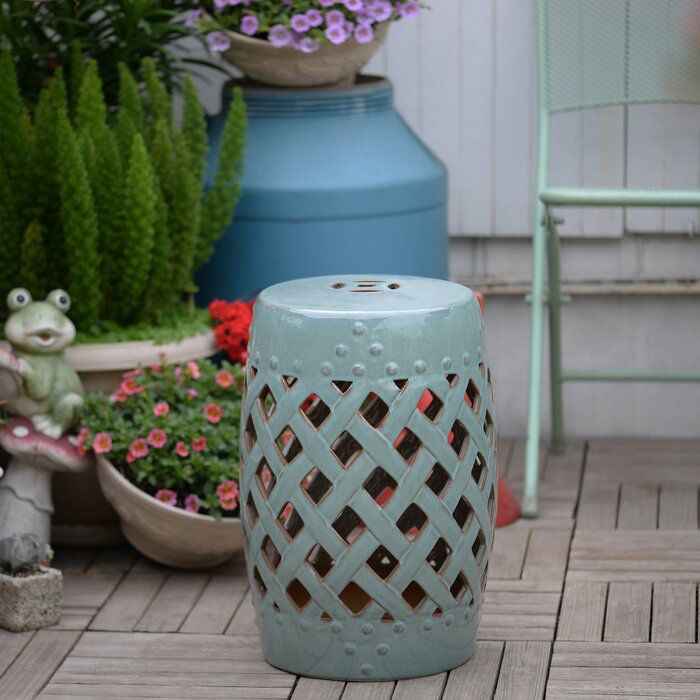 Tillia Ceramic Garden Stool In 2020 | Ceramic Garden Stools In Tillia Ceramic Garden Stools (Photo 7 of 20)