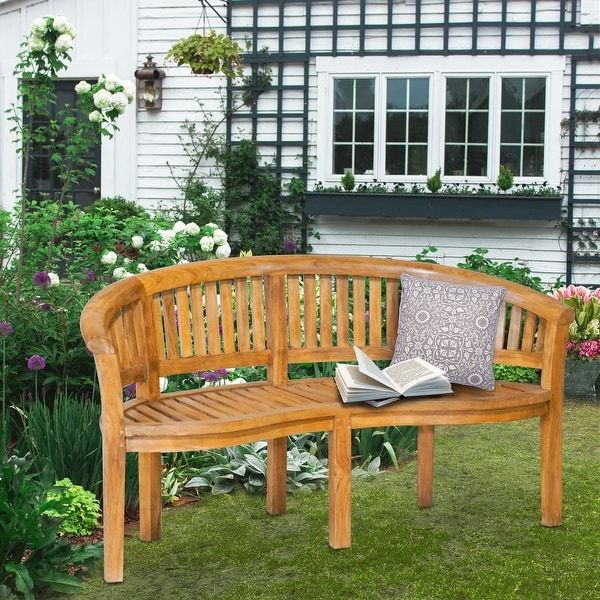 Top Product Reviews For Tottenville 4 Foot Teak Bench With Hampstead Heath Teak Garden Benches (Photo 5 of 20)