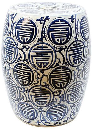 White Garden Stool | Shop The World's Largest Collection Of Intended For Brasstown Lucky Coins Chinese Ceramic Garden Stools (View 19 of 20)