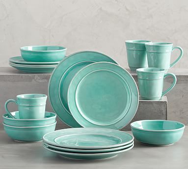 2019 Cambria Stoneware 16 Piece Dinnerware Set #potterybarn In With Regard To Nokes Dining Tables (View 19 of 20)