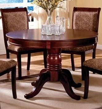 2019 Furniture Of America St. Nicholas Ii Collection Cm3224rt For Canalou 46'' Pedestal Dining Tables (Photo 3 of 20)