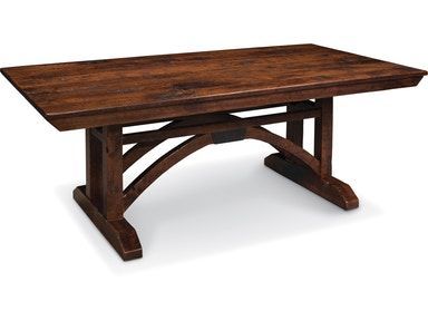 2019 Warnock Butterfly Leaf Trestle Dining Tables With Dining Room B&o Railroad© Trestle Bridge Trestle Table (View 1 of 20)