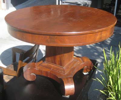 2020 Kirt Pedestal Dining Tables With Uhuru Furniture & Collectibles: Sold – Old Pedestal Dining (View 12 of 20)