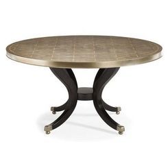 2020 Wilkesville 47'' Pedestal Dining Tables Within Caracole New Traditional Center Of Attention Dining Table (View 11 of 20)