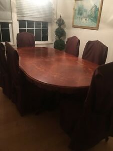 34.6'' Pedestal Dining Tables In Latest 6 Piece Italian Dining Room Table Deep Salmon Color (Photo 5 of 20)