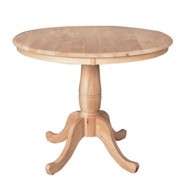[%[36 Inch] Classic Round Table – Bare Wood Fine Wood Within Preferred Pevensey 36'' Dining Tables|pevensey 36'' Dining Tables In 2020 [36 Inch] Classic Round Table – Bare Wood Fine Wood|most Recently Released Pevensey 36'' Dining Tables Intended For [36 Inch] Classic Round Table – Bare Wood Fine Wood|famous [36 Inch] Classic Round Table – Bare Wood Fine Wood In Pevensey 36'' Dining Tables%] (View 5 of 20)