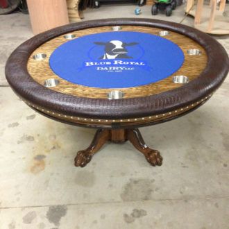 48" – 60" Round Poker Tables – K And J Poker Within Most Recently Released Mcbride 48" 4 – Player Poker Tables (View 3 of 20)