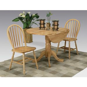 5140nadt Drop Leaf Pedestal Table With Regard To Most Popular Villani Drop Leaf Rubberwood Solid Wood Pedestal Dining Tables (Photo 19 of 20)
