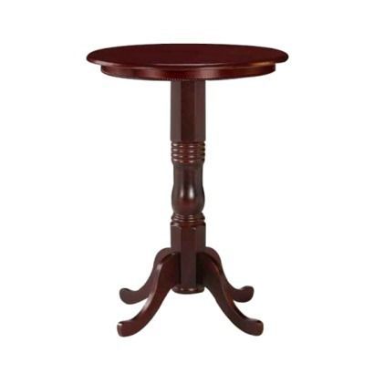 Andrelle Bar Height Pedestal Dining Tables Regarding Most Up To Date Round Pedestal Pub Table Wood/cherry – Boraam Industries (View 16 of 20)