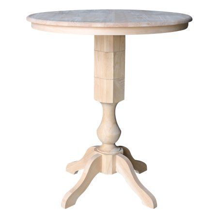 Bar Height Table, Round Bar Table, Pedestal Dining (Photo 11 of 20)