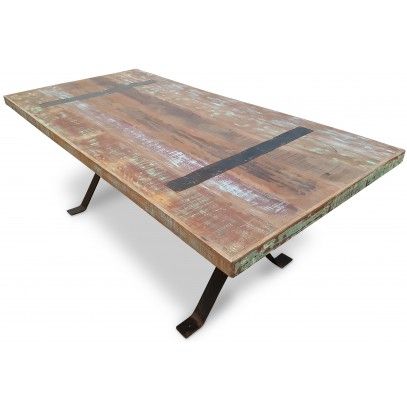 Baring 35'' Dining Tables Throughout Most Popular Magellan 2m Industrial Dining Table (View 3 of 20)