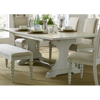 Best And Newest Found It At Wayfair – Harbor View Trestle Dining Table Pertaining To Rhiannon Poplar Solid Wood Dining Tables (Photo 10 of 20)