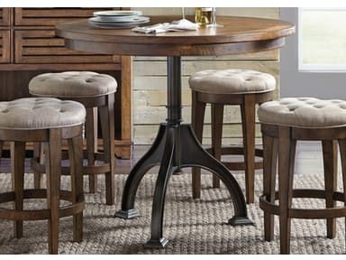 Best And Newest Save On Dining Furniture At Howell Furniture In Beaumont Inside Liesel Bar Height Pedestal Dining Tables (View 3 of 20)
