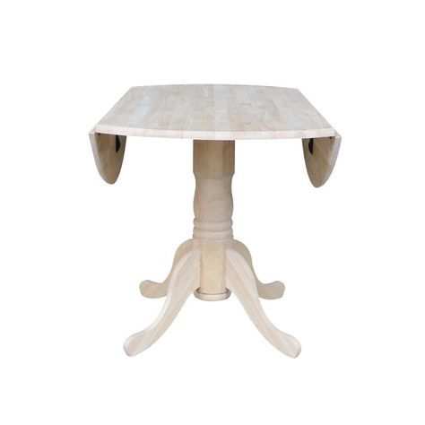 Featured Photo of 20 Collection of Rubberwood Solid Wood Pedestal Dining Tables