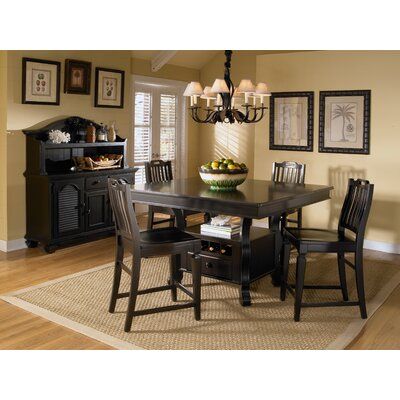 Broyhill® Mirren Pointe Counter Height Dining Table With Most Recent Andreniki Bar Height Pedestal Dining Tables (Photo 1 of 20)