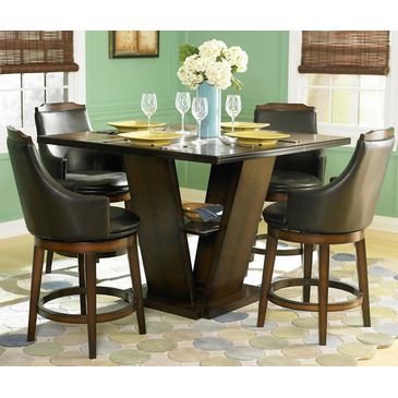 Charterville Counter Height Pedestal Dining Tables In 2019 Homelegance Bayshore 5 Piece Pedestal Counter Height Table (View 16 of 20)