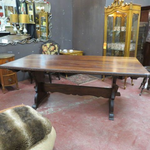 Classic Dining Tables Inside Most Popular Sold. $895. Vintage Antique Renaissance Revival Mahogany (Photo 3 of 20)