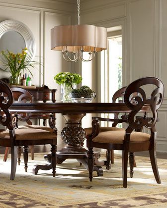 Classic Dining Tables Inside Newest "marie" Dining Furniture At Horchow (View 11 of 20)