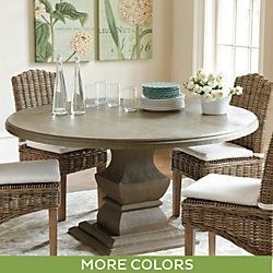 Corvena 48'' Pedestal Dining Tables With Regard To Latest Ballard Designs, Andrews Pedestal Dining Table – 48" # (View 14 of 20)