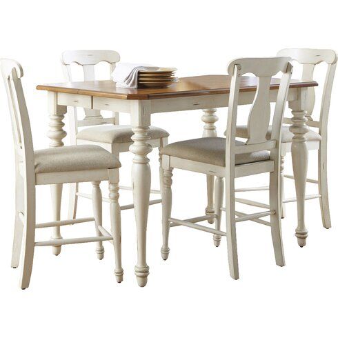 Counter Height Extendable Dining Tables With Well Known Bay Isle Home Duval Counter Height Extendable Dining Table (View 11 of 20)