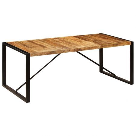 Crazy Sales For Most Popular Alfie Mango Solid Wood Dining Tables (View 7 of 20)