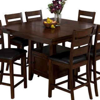 Current Eduarte Counter Height Dining Tables Inside Jofran 337 54 Taylor Butterfly Leaf Counter Height Table (View 2 of 20)