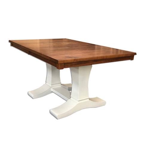 Current Gaspard Extendable Maple Solid Wood Pedestal Dining Tables Pertaining To Contempo Dining Table – Naked Furniture (View 10 of 20)