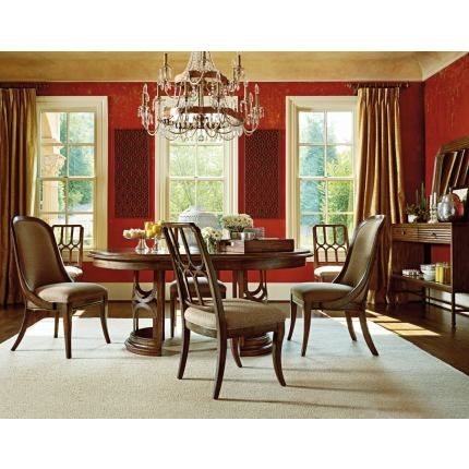 Current Stanley Furniture Archipelago 5 Piece Monserrat Round With Regard To Dawid Counter Height Pedestal Dining Tables (Photo 19 of 20)