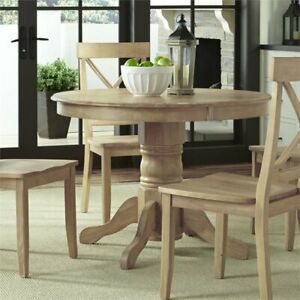 Dawna Pedestal Dining Tables With Trendy Home Styles Classic 42" Round Pedestal Dining Table In (Photo 9 of 20)