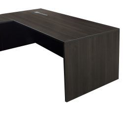 Denmark Executive U Shape Left Return Desk Set, Gray Within Widely Used Dionara 56" L Breakroom Tables (View 5 of 20)
