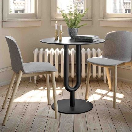 Diapason Dining Table – The Contact Chair Company For Fashionable Andreniki Bar Height Pedestal Dining Tables (View 6 of 20)