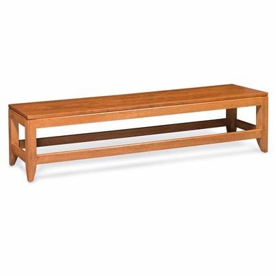 Dining Bench, Bench, Red Oak Pertaining To Favorite Justine  (View 6 of 20)