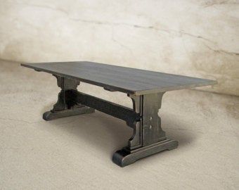 Dining Table Table Reclaimed Wood Trestle Table Extension With Newest Leonila 48'' Trestle Dining Tables (View 13 of 20)