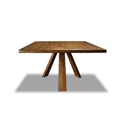 Elderton 30'' Solid Wood Dining Tables Throughout Best And Newest Union Rustic Nunley Dining Table Color: Walnut, Size:  (View 5 of 20)