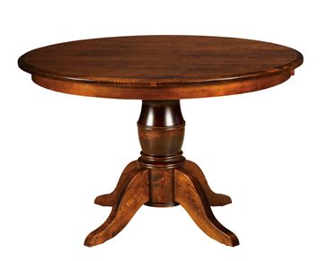 Famous Harrison Single Pedestal Dining Table Regarding 28'' Pedestal Dining Tables (Photo 9 of 20)