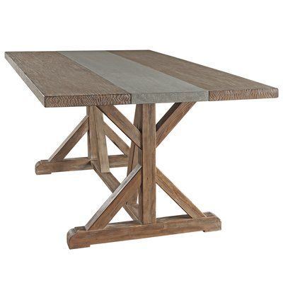Famous Montauk Solid Wood Pine Dining Table (Photo 20 of 20)