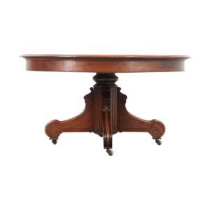 Famous Naz 51.25'' Pedestal Dining Tables For Antique Dining Tables For Sale (Photo 10 of 20)