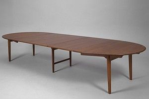 Fashionable Hans J. Wegner Oval Dining Table Jh 567 With Regard To Baring 35'' Dining Tables (Photo 9 of 20)