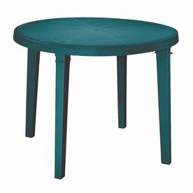 Fashionable Shop Adams Mfg Corp Amesbury 38 In X 38 In Resin Round Pertaining To Bechet 38'' Dining Tables (Photo 4 of 20)