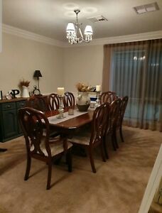 Favorite 8 Seater Excellent Condition Dining Table With Chairs With Regard To Eleni 35'' Dining Tables (View 18 of 20)