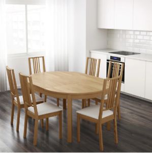 Favorite Ikea Extendable Table (round) Oak Veneer (no Chairs Throughout Baring 35'' Dining Tables (View 19 of 20)