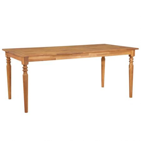 Folcroft Acacia Solid Wood Dining Tables In Famous Outdoor Dining Table 170x90x75 Cm Solid Acacia Wood (View 8 of 20)