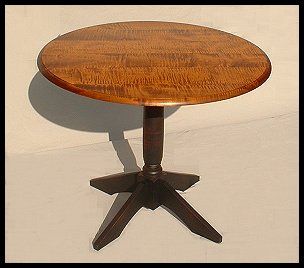 Gaspard Maple Solid Wood Pedestal Dining Tables In Most Popular Round Cherry Pedestal Table (View 12 of 20)